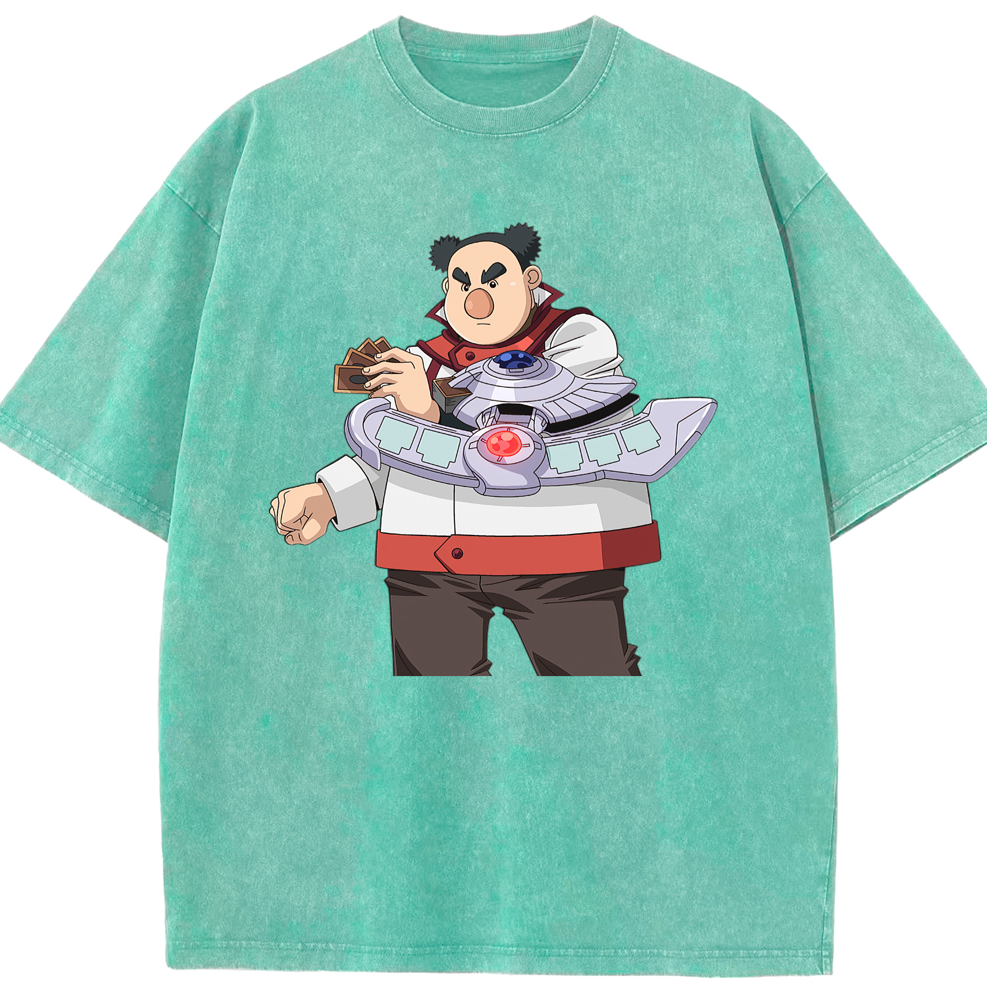 （画像用） 遊☆戯☆王 Yu-Gi-Oh! 綿100% ヴィンテージ風 半袖Tシャツ（フロントプリント）